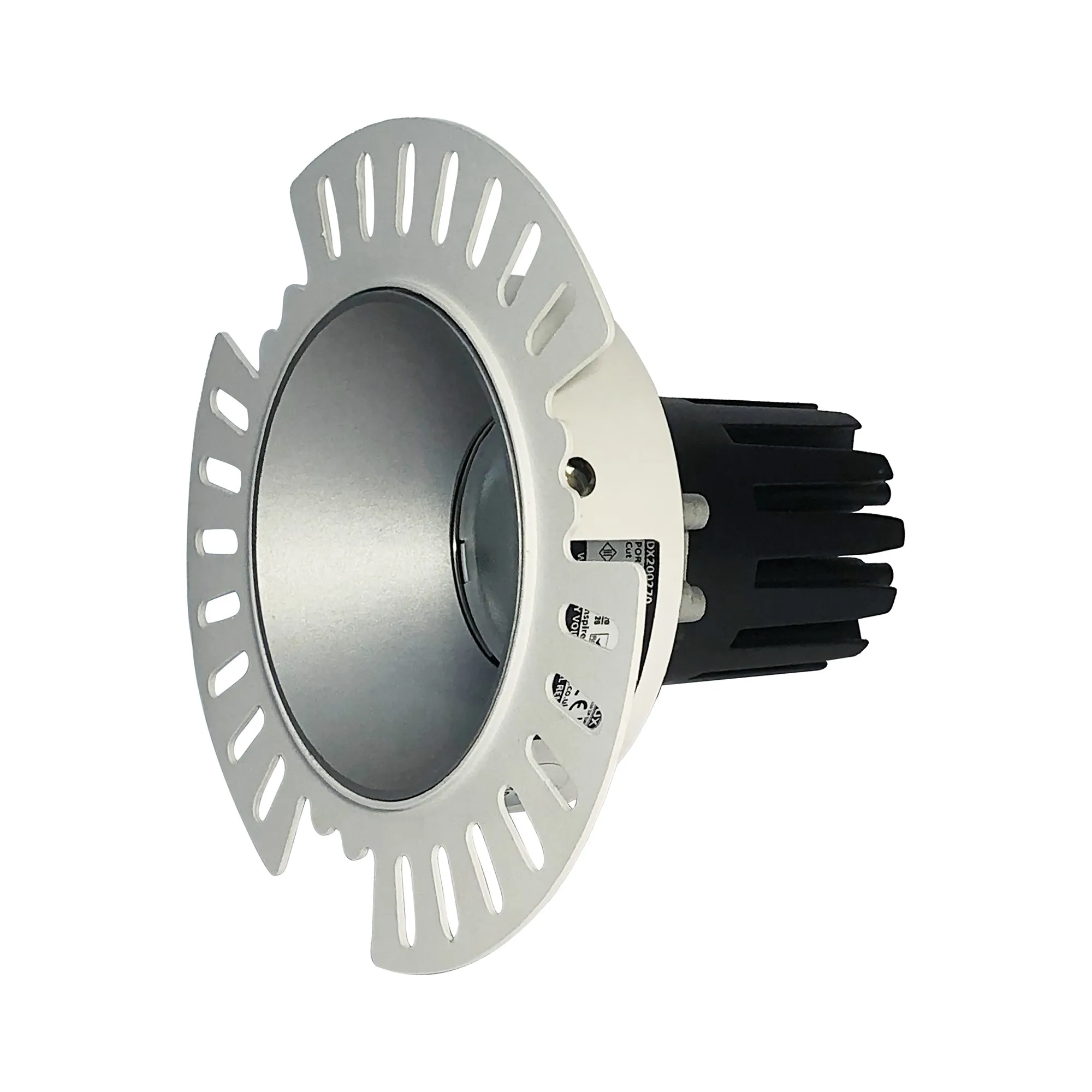 DM202555  Basy 15 Philips Powered 15W 3000K 890lm 24° CRI>90 LED Engine, 250mA White Fixed Recessed Spotlight, IP20